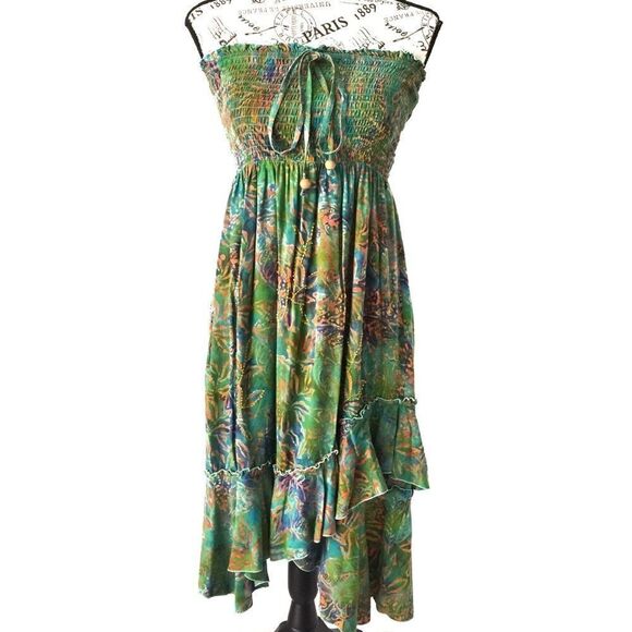 Bali Batiks Hand Painted Resort Wear in Size S - Picture 1 of 11